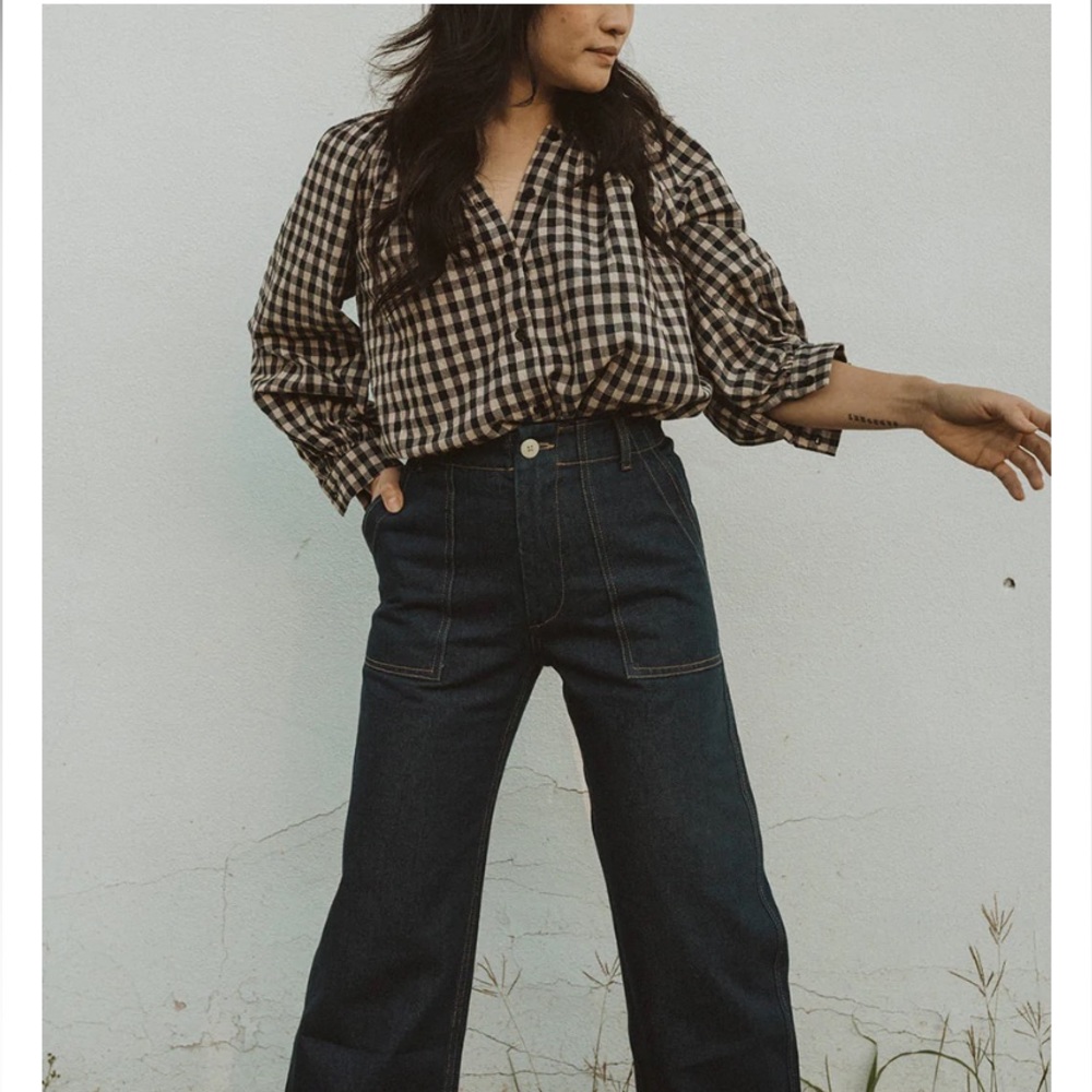 Esby Finch Jeans in Dark Denim